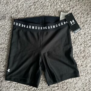 Under Armour Black Athletic Biker Shorts